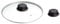 Bahob® Tempered Glass Saucepan Casserole Frying pan Lid Replacement Glass Lids for Pans Pots and Casseroles Pan Lid Knobs With Screws 14CM to 36CM (22 CM)
