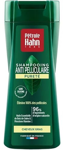Petrol Hahn Shampoo gegen Schuppen, fettiges Haar, 250 ml, 4 Stück