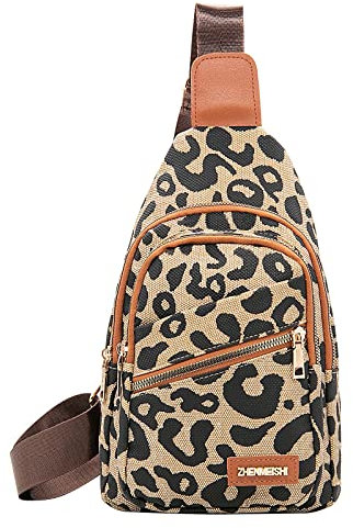 Long Keeper Anti-Diebstahl Sling Bag für Damen Herren, Brusttasche Sling Schulter Rucksack Crossbody Bag Umhängetasche Gym Daypack für Reisen Wandern Outdoor