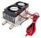 Lsgoodcare 120 W Halbleiter-Kühler-Set, DIY-Peltier-Kühler, 12 V, TEC1–12706 Peltier-Kühlkörper-Modul-Kit, thermoelektrischer Kühler, Peltier-Kühlsystem für DIY-Auto, elektronischer Kühlschrank
