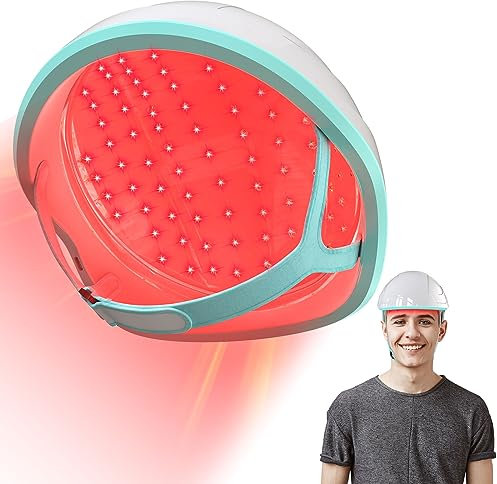 iKeener Lasertherapie Hut für Haarwachstum, FDA Zugelassene Haarausfall Behandlungen für Männer, Laser-Haarwachstum Cap, Rotlichttherapie für dünnes Haar
