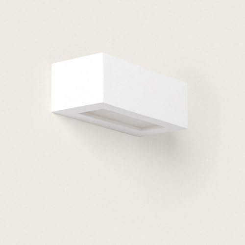 LEDKIA LIGHTING Aplique de Pared Yeso Ruvil S Blanco