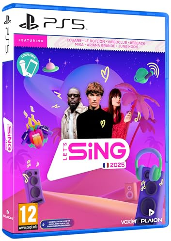 KOCH MEDIA Videospiel Playstation 5 Let's Sing 2025 (FR) - Marke EAN: 4020628582326