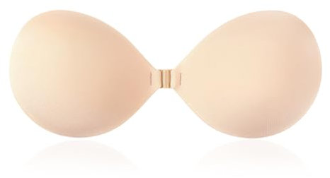 Bieiyhe Reggiseno Adesivo Silicone, Reggiseno Invisibile Push Up Senza Spalline, Donna Copricapezzoli Riutilizzabili, Reggiseno Schiena Scoperta, Invisible Bra,Alza Seno Adesivo,Coppe Adesive Seno-A