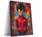 AKINDA Art Gallery - Druck auf Leinwand, 30 x 40 cm, Vegeta Pop Art, Dragon Ball, Anime, Bild, Küche, Street Art, Geschenkidee für Zuhause