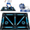 Fussball Matte Ballkontrolle 90x60 cm Fußballmatte mit Fussballtrainer Fußball Schritt Trainingsmatte mit Fußball Kick Trainer Rutschfest Fussballmatte Training Stoßdämpfende FußBall Trainingsmatte