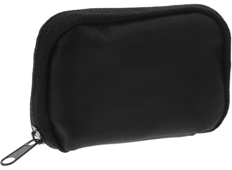 Diabetesfall für Bluttransportbox 1 Stück aus Stoff Schwarz | Organizer für Insulinpens und Medizinische Utensilien, für Kurzreisen und Alltag, mit Reißverschluss