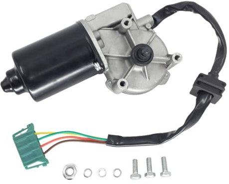 Hajus 9591055 Wischermotor Scheibenwischer Motor Vorne 2028202308 kompatibel mit Mercedes W202 S202 C-Klasse Kombi