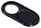 Yardenfun Copertura per Webcam Ultra Sottile in Nero Protezione per Privacy Smartphone Sicurezza per Webcam Facile Installare e Utilizzare