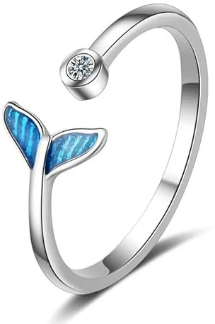 925 Sterling Silber Wal Halskette für Frauen Mädchen Blau Meer Meerjungfrau Schwanz Schmuck Dropship Großhandel - Orca Halskette, Hai