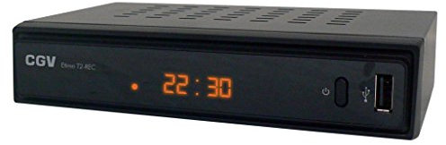 CGV Etimo T2-REC Récepteur/Enregistreur TNT HD pour les chaines gratuites françaises et allemandes