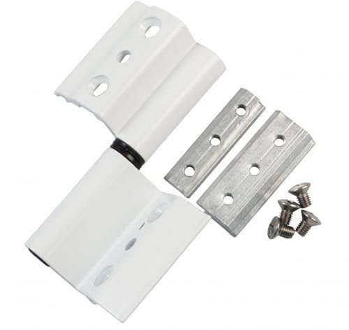 Amig 22090 - Bisagra 40/20 aluminio blanco izda