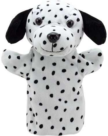 The Puppet Company - Dalmatian - Puppet Buddies - Eco Animal Hand Puppet, Black and White