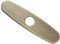 Weirun 10-Inch Stainless Steel Kitchen or Bathroom Vessel Vanity Sink Basin Faucet Tap Hole Cover Deck Plate Escutcheon,Antique Brass
