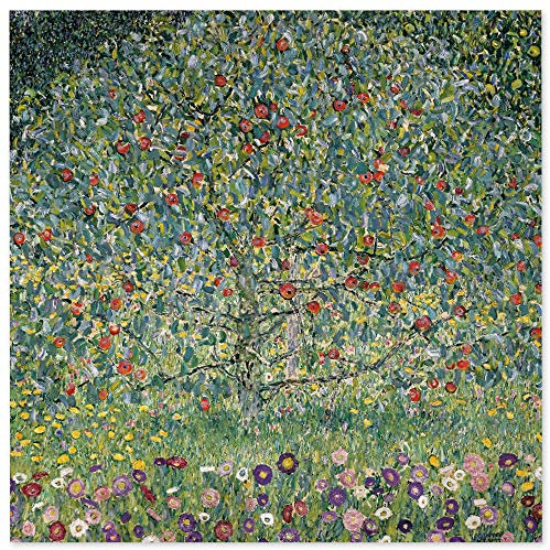 JUNIWORDS Poster, Gustav Klimt, Apfelbaum I, 100 x 100 cm