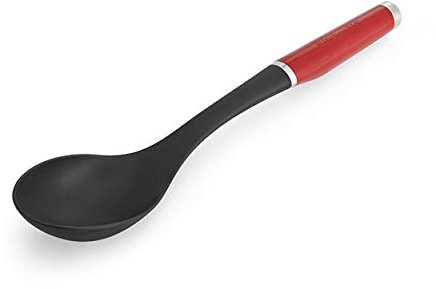 KitchenAid KE003OHERA Classic Basting Spoon, Plastic, Red 2