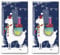 20 Taschentücher (2x 10) Lama mit Weihnachtsgeschenke als Zugabe für Weihnachten