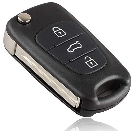 SALPIE Guscio Chiave - Scocca Telecomando Auto , 3 Tasti Compatibile Con Hyundai I20 - I30 - IX20 – IX35 - Elantra (Fino anno 2015)