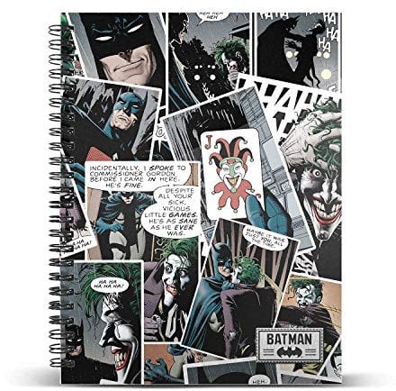 Joker Comic-DIN A4 Rasterpapier Notizbuch