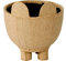 Décopatch - Ref HD055C - Waterproof Cat Plant Pot - Papier Maché Object to Decorate - 8 x 8 x 6cm - Decorate with Décopatch Papers & PaperPatch Glue, Glitter, Paints