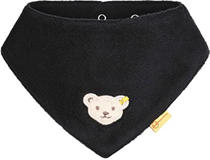 Steiff Unisex Baby Basic Halstuch, Navy, One Size