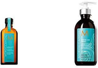 Moroccanoil Intensive Lockencreme, 300ml + Behandlung Original, 100ml
