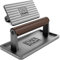 Soho Grilling Gift for Dad, BBQ Cast Iron Grill Press for Smash Burger, Hamburger, Meat, Bacon (2.6 lbs) Cooking Weight with Wood Handle for Christmas/Birthday “Dad The Grill King” (Gift Boxed)