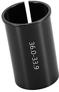 A ABSOPRO Bike Seat Post Tube 33.9 to 36mm Adapter Reducing Sleeve
