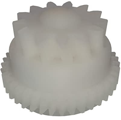 Ingranaggio di ricambio in nylon compatibile per motore affettatrice Graef SKS S11000