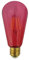 Provance LED Glühlampe Glühbirne Filament E27 4W Ersatz für 21W 200lm 3000K 230V Pink