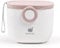 Milchpulver Portionierer baby, Termichy Milchpulver-Spender, 250g luftdichter tragbarer Milchpulver-Behälter für Reisen, mit Schaber und Löffel (Rosa und weiß,1 Stück)