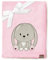 Be Mammy Warme Kuscheldecke Babydecke Blanket Baby Geschenk BE20-168 (Puderrosa - Kaninchen)