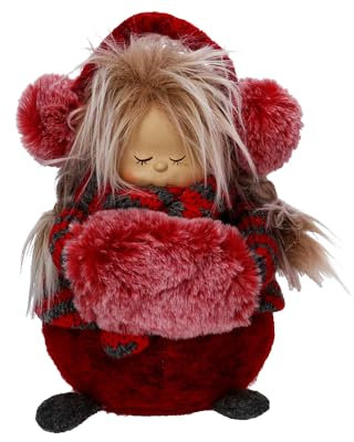 Zelda Bomboniere Mädchen Muff 12 x 12 cm H 22 Dekorationen Weihnachten