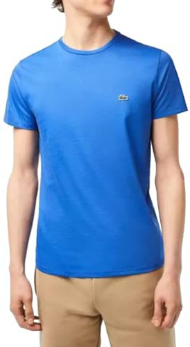Lacoste Mens Crew Neck T-Shirt Ladigue S Blue