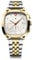 WENGER Herren Armbanduhr Vintage Classic Chrono Ø 40 mm, Swiss Made, Analog Quarz, Wasserdicht bis 50 m, Edelstahl-Armband, Silber/Gold, 01.1933.107