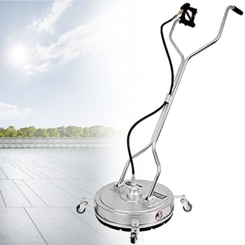 SOYPAX Pressure Washer Surface Cleaner Power Washer Surface Cleaner Attachment Pressure Washer Accessory for Driveway Sidewalk Curb Deck Patio Cleaning