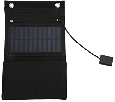 Panneau Solaire Pliable 25W, étanche IP65, Anti-oxydation, avec Câble USB, pour Caméras de Surveillance, Ordinateurs Portables