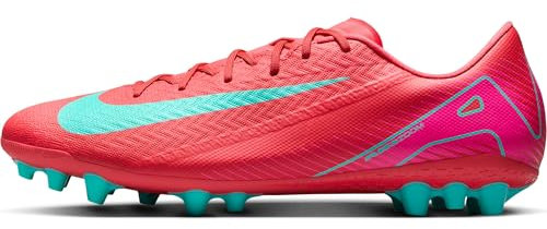 Nike Zoom Vapor 16 Academy AG, Zapatillas de fútbol Hombre, Ember Glow/Aurora Green, 44.5 EU