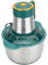 Tritacarne Elettrico 5L 500W Grande Capacità 5 Lame Tritacarne Elettrico Multifunzione Tritatutto per Verdure Spina UE Tritacarne Elettrico 220V (GREEN)