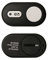 SCRUBY Wireless Remote Control controller +Monopod Selfie Stick+Bag For Yi Xiaoyi 2 4K Yi Lite Action Camera Accessories(Remote Control)