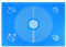 Silikon Backmatte Antihafte Rutschfeste Silikonmatte Küche 50 x 40 cm Teigmatte Backunterlage Silikon Unterlage Teigunterlage Silicone Baking Mat Arbeitsmatte für Fondant Gebäck Pizza Blau
