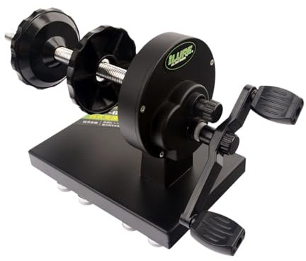 Milageto Angelschnur-Spulgerät, Angelschnur-Wickelwerkzeug mit Saugnapf, 1: 3,7 Angelschnur-Spulzubehör