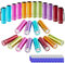 KunHe 24 Stück Mini Kinder Taschenlampe mit 72 AAA Batterien Kleine Taschenlampen für Mädchen Jungs– Ideal als Kindergeburtstag Mitbringsel Set Gastgeschenke Lasertag Camping Schatzsuche