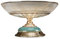 DIMEIYAN Glass Fruit Bowl,Decorative Bowl,Modern Glass Fruit Bowl Home Living Room Decoration Transparent Candy Plate Creative Ceramic Metal Base Fruit Dish Vegetable Basket Fruit Bowl