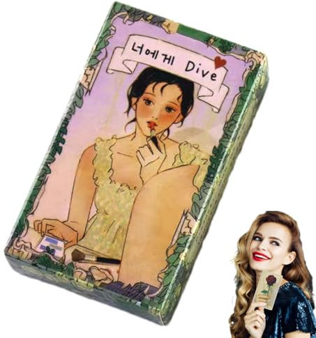 Tarotkarten-Set, Dive To You Tarot-Vorhersage, Tarot Englische Version Oracle Decks, Tarot-Partygeschenk für Freunde, Tarotkarten für Familiennächte, Tarot-Orakel-Deck für Vorhersage, Tarotkarten für