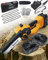 Mini Chainsaw Cordless 6 Inch, Electric Chainsaw Cordless with 2x4000mAh & 3 Chains, 2025 LED Battery Display Chain Saw, Small Chain Saw Rechargeable with Safety Lock, Wood Cutting Gift for Men Dad