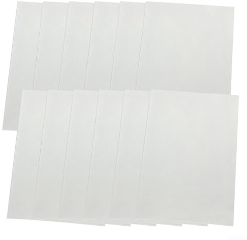 Carta solubile in acqua del tessuto dello stabilizzatore 12 PCS del ricamo non per la cucitura senza cuciture