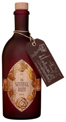 The Illusionist Distillery The Sentinel Scented Rum | 100% Bio | Nachhaltig & innovativ | Destilliert in Paraguay | Mit PX-Sherry gereift | 41% vol. |