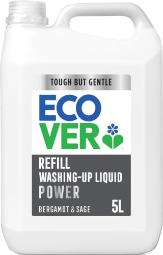 Ecover Power Geschirrspülmittel, Bergamotte & Salbei, 5L