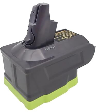 NXTIBRAV Compatible For Ryobi，18V Batteries RYO18V6/V7/V8 Battery Adapter，Compatible With For Dyson，V6 V7 V8 Series Vacuum Power Tools Cleaners P108